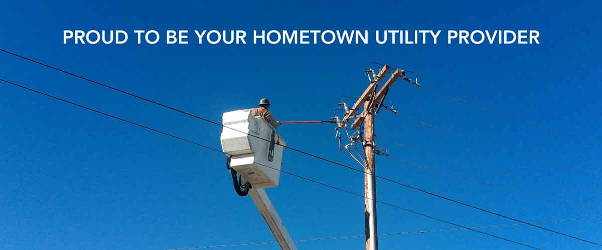 Proud to be your hometown utility provider
